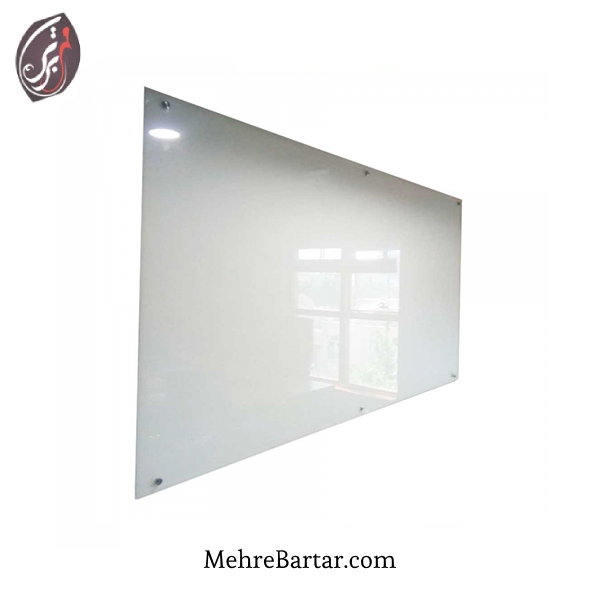 glassboard100-200-1- وایت برد شیشه ای سایز 200*100 سانتی متر - مهربرتر
